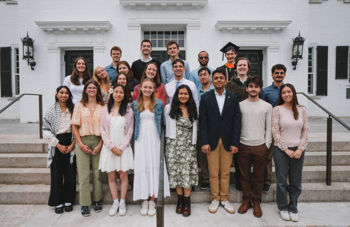 Melissa Reyes, Prep '21, Dartmouth '25, front row, fifth from left.
